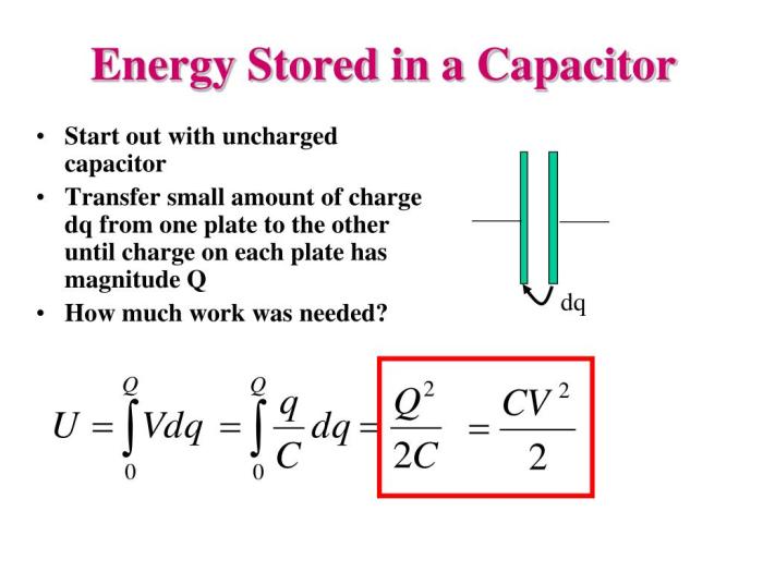 Find the energy u0 stored in the capacitor