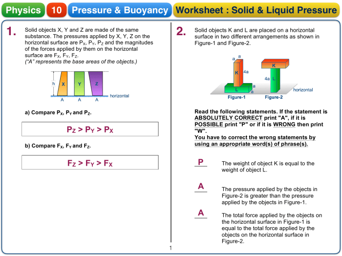 Unit 2 worksheet 2 measuring pressure answer key