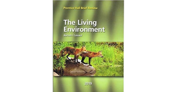 The living environment prentice hall brief review answer key